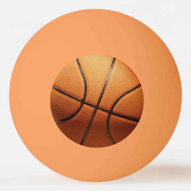 Big Orange Basketball,    Ping Pong Ball (Front)