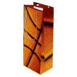 Big Orange Pimply Basketball, Wine Gift Bag