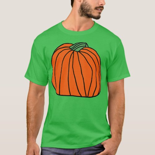 Big Orange Pumpkin T_Shirt