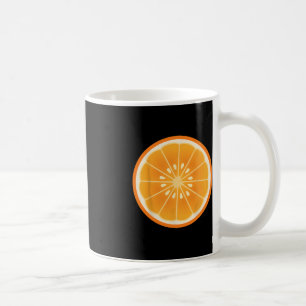 Big Orange Sliced Costume Cute Easy Fruit Hallowee Coffee Mug