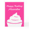 Big oversized Birthday card for women and girls