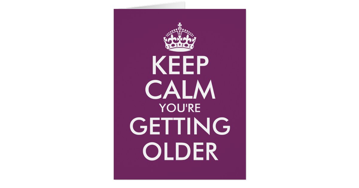 Big oversized funny Birthday card for men or women | Zazzle