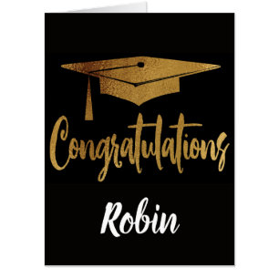 Big Oversized Graduation Congratulations Card