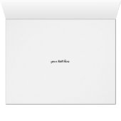 Big oversized i love you card with red heart (Inside Horizontal (Bottom))