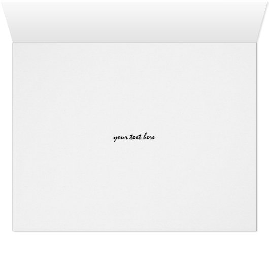 Big oversized i love you card with red heart (Inside Horizontal (Bottom))
