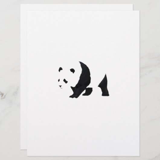Big panda bear (Front/Back)