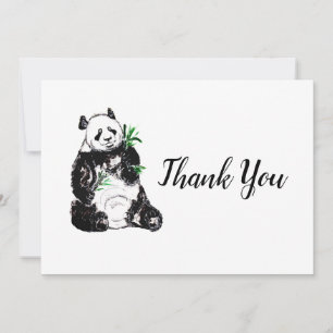 Big Panda Thank You Card
