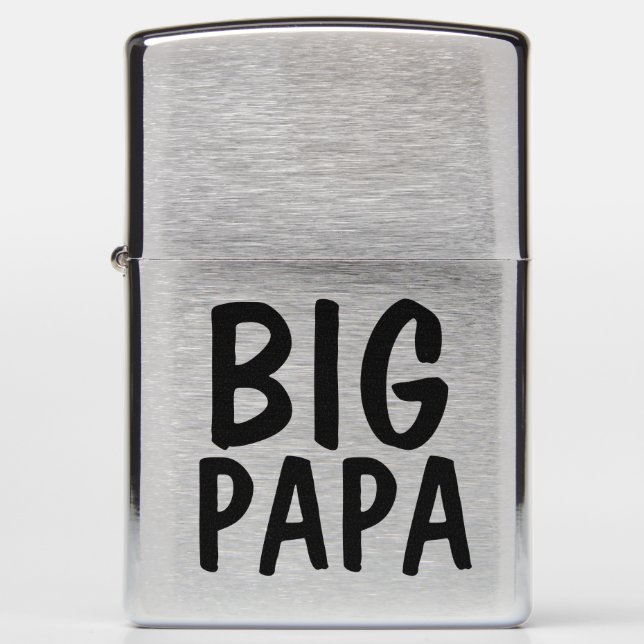 BIG PAPA DAD ZIPPO LIGHTERS (Front)