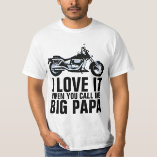 BIG PAPA MOTORCYCLE MENS T-SHIRT