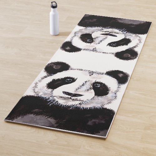 Big Papa Panda Bear Yoga Mat