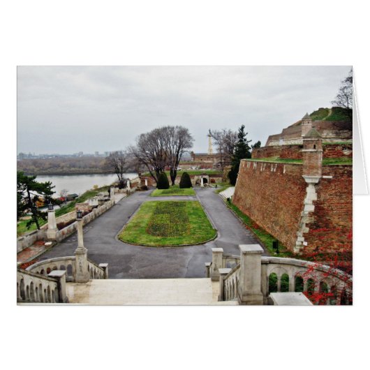 Big Park Kalemegdan By Danube River Serbia (Front Horizontal)