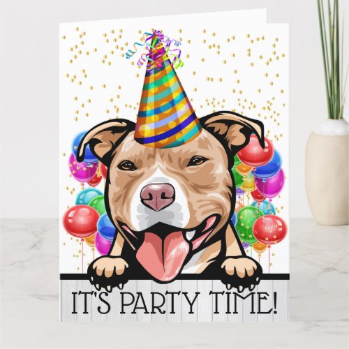 Big Party Time Card