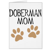 Big Paws Doberman Mom (Front)