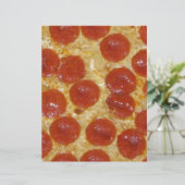 big pepperoni pizza (Standing Front)