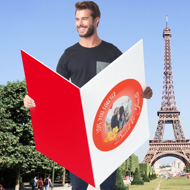 Big Personalized Valentine Photo Love Card (Creator Uploaded)