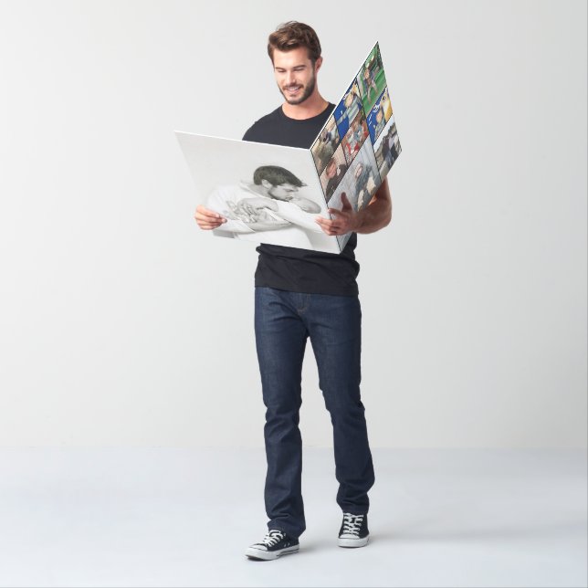 Big Photo Collage Holiday Photo Card (In Situ)