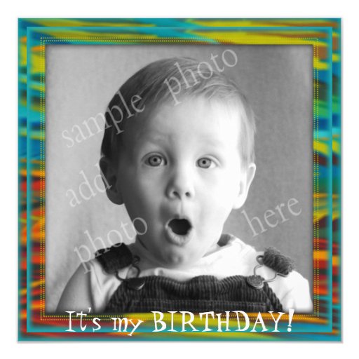 Little Boy Birthday Invitations 7