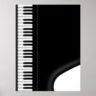 Big Piano Poster