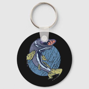 Big Pike Fish  Keychain