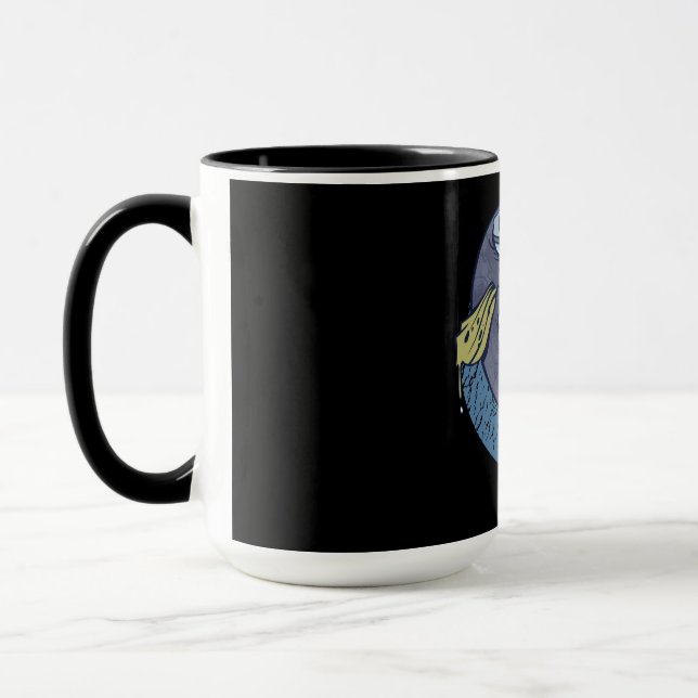 Big Pike Fish  Mug (Left)