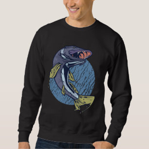 Big Pike Fish  Sweatshirt