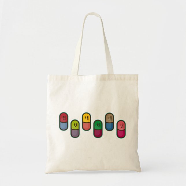 big pills tote bag (Front)