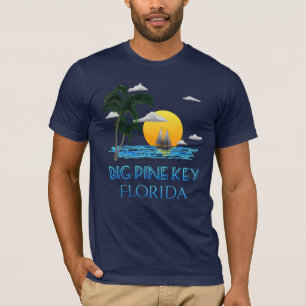Big Pine Key Florida Keys Sailing T-Shirt
