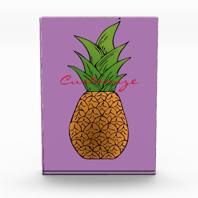 Big Pineapple Thunder_Cove Acrylic Award (Front)