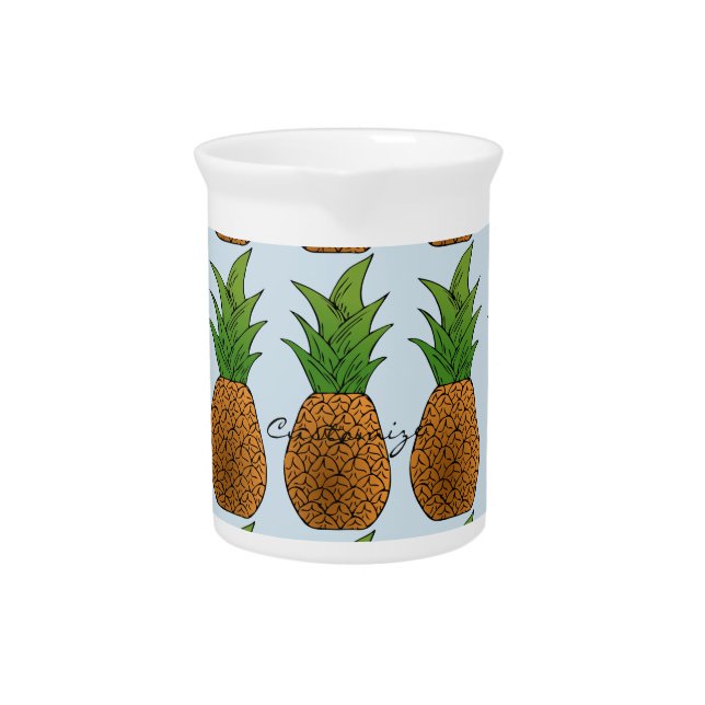 Big Pineapple Thunder_Cove Beverage Pitcher (Front)