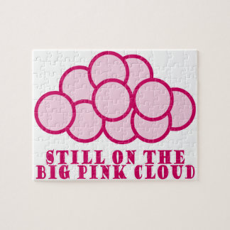 Big Pink Cloud Jigsaw Puzzle