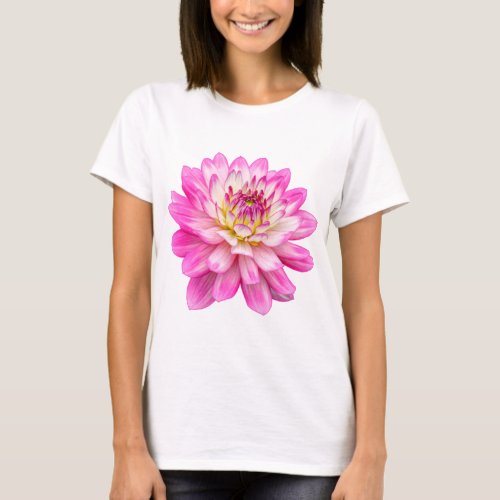 Big Pink Dahlia T_Shirt