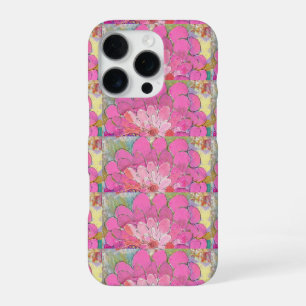 Big Pink Flower iPhone 16 Pro Case