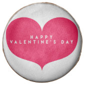 Big Pink Heart Valentine's Day Oreo Cookies (Front)