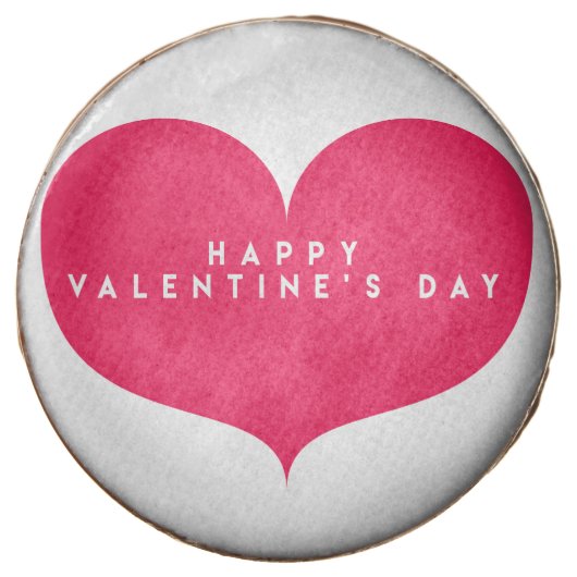 Big Pink Heart Valentine's Day Oreo Cookies (Front)
