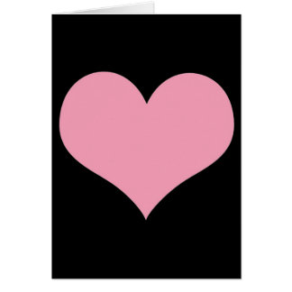 Big Pink Love Heart Cards