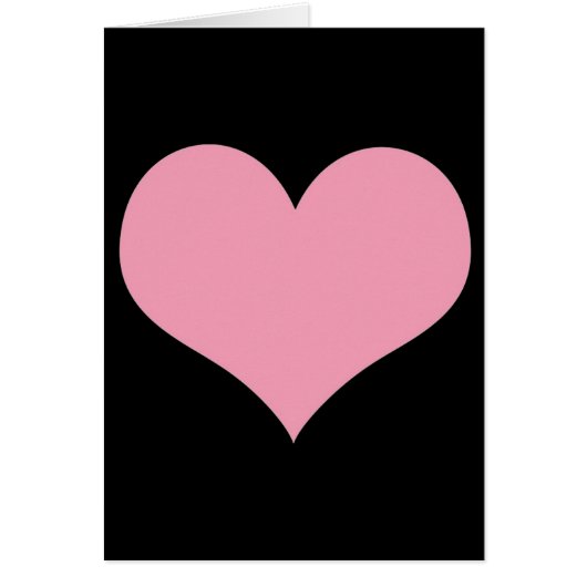 Big Pink Love Heart Cards (Front)