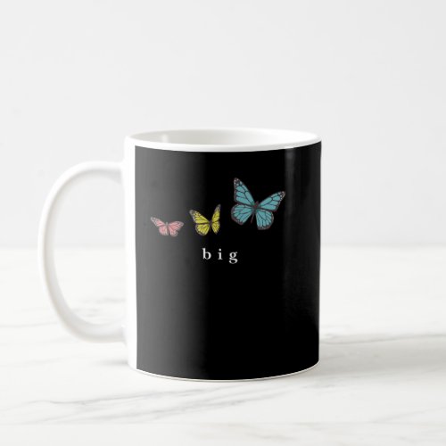 Big Pledge Butterfly Alumnae Sorority Sisterhood  Coffee Mug