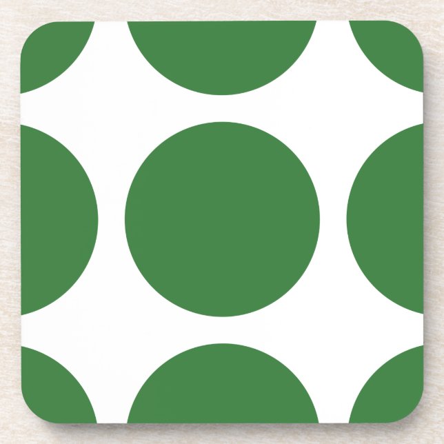 Big Polka Dots Coasters (Front)