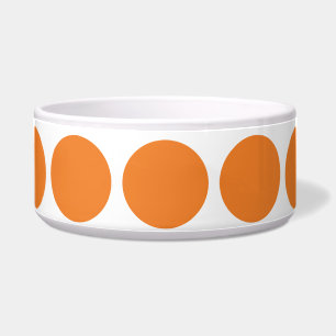 Big Polka Dots Dog Bowl