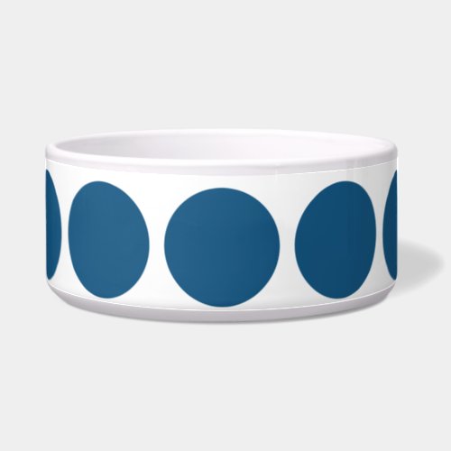 Big Polka Dots Dog Bowl