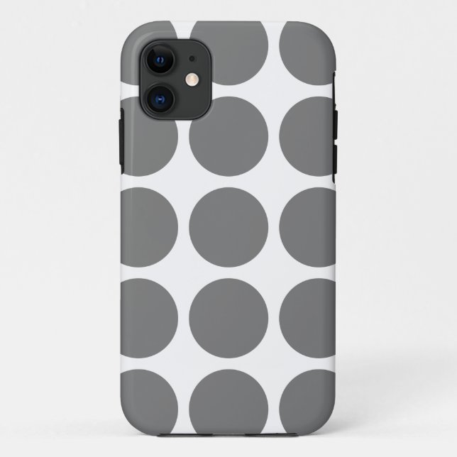 Big Polka Dots iPhone 5 Tough Xtreme Case (Back)