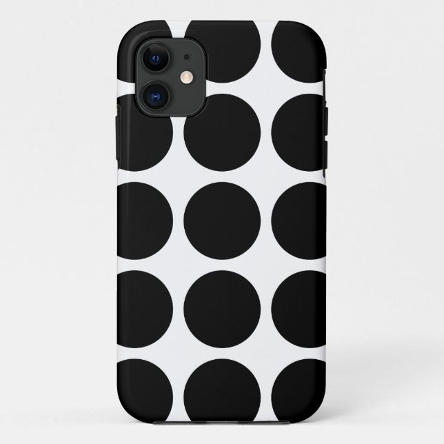 Big Polka Dots iPhone 5 Tough Xtreme Case (Back)