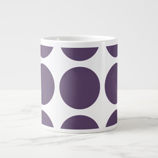 Big Polka Dots Jumbo Mug (Front)