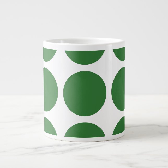 Big Polka Dots Jumbo Mug (Front)