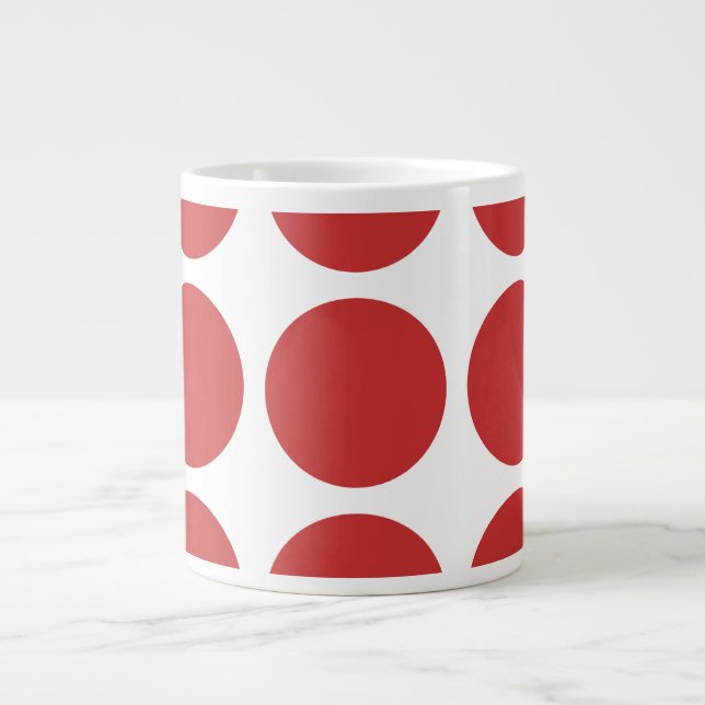 Big Polka Dots Jumbo Mug (Front)