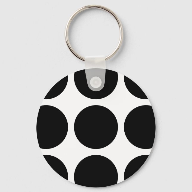 Big Polka Dots Keychain (Front)
