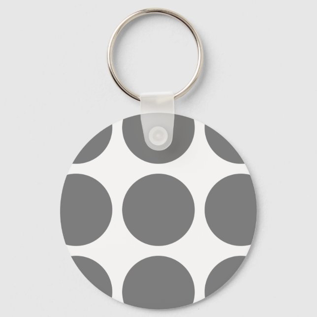 Big Polka Dots Keychain (Front)
