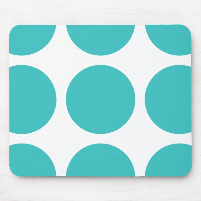 Big Polka Dots Mousepad (Front)