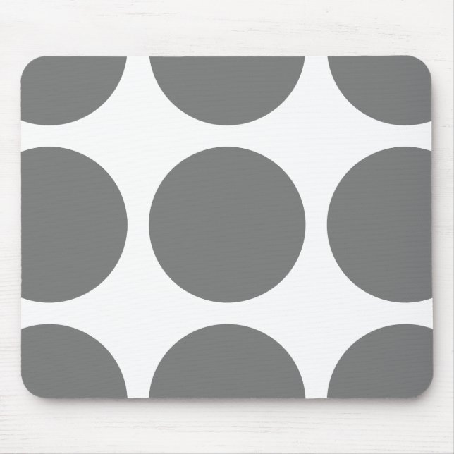 Big Polka Dots Mousepad (Front)