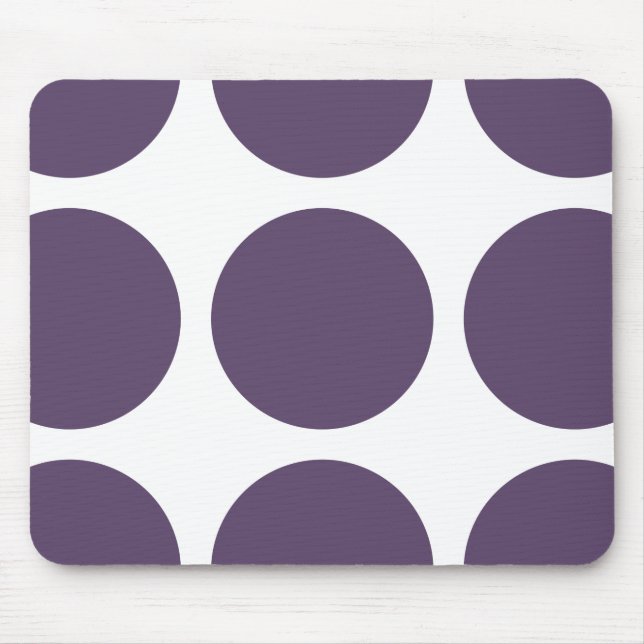 Big Polka Dots Mousepad (Front)